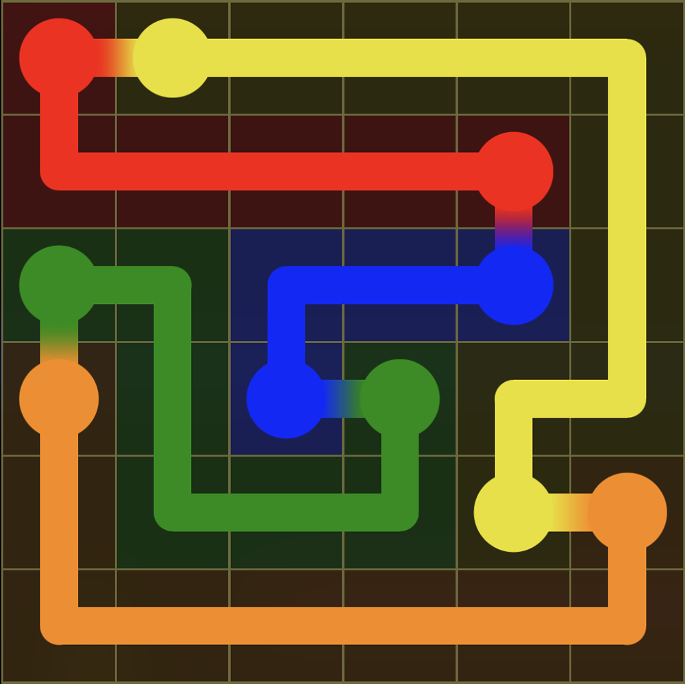Flow Free 7679 Solution