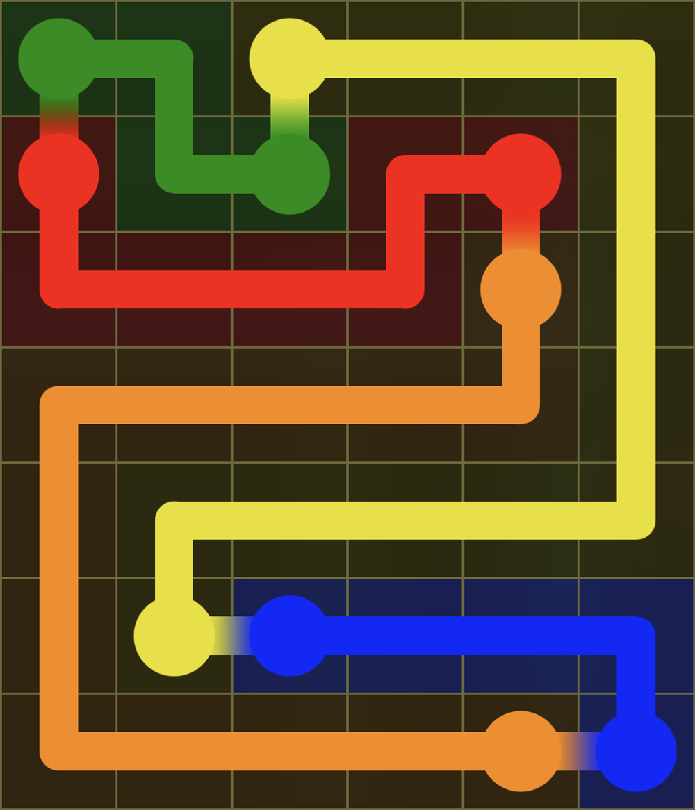 Flow Free 7698 Solution