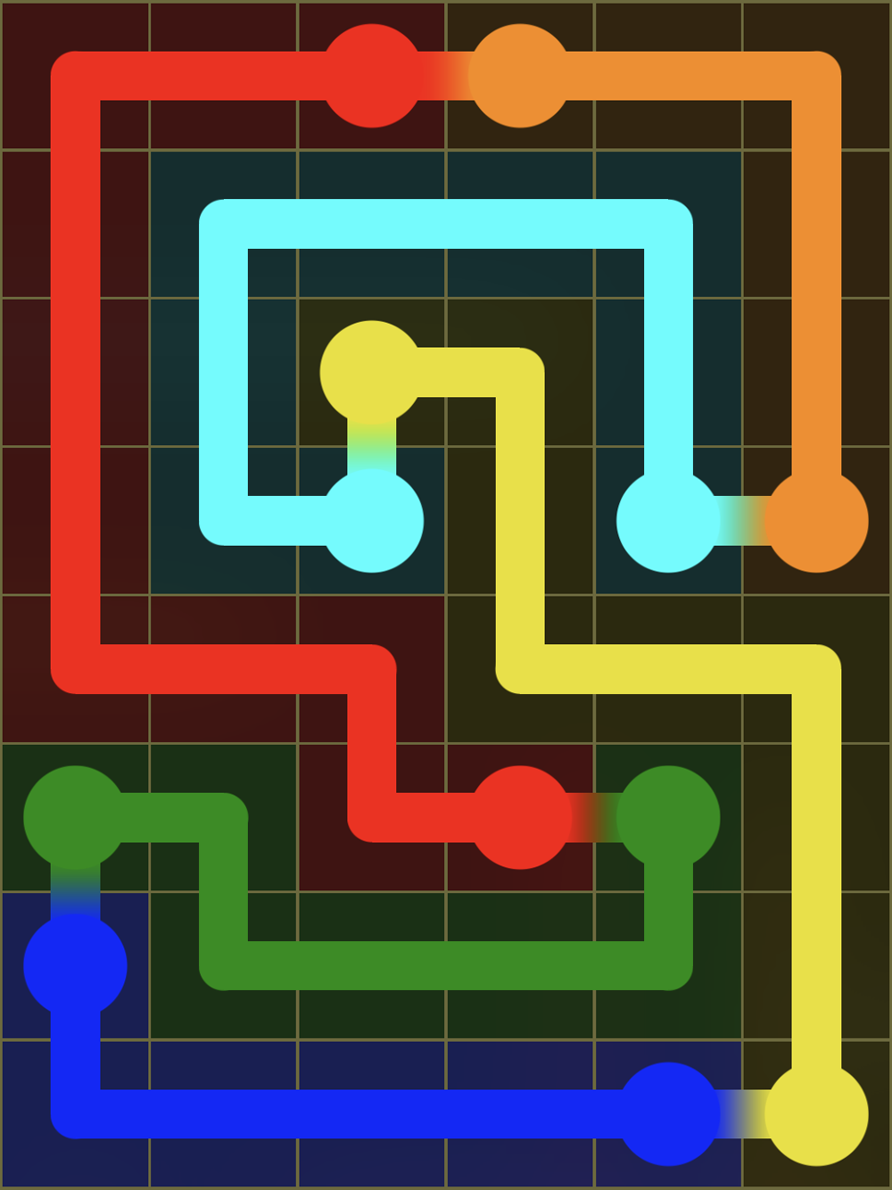 Flow Free 7712 Solution