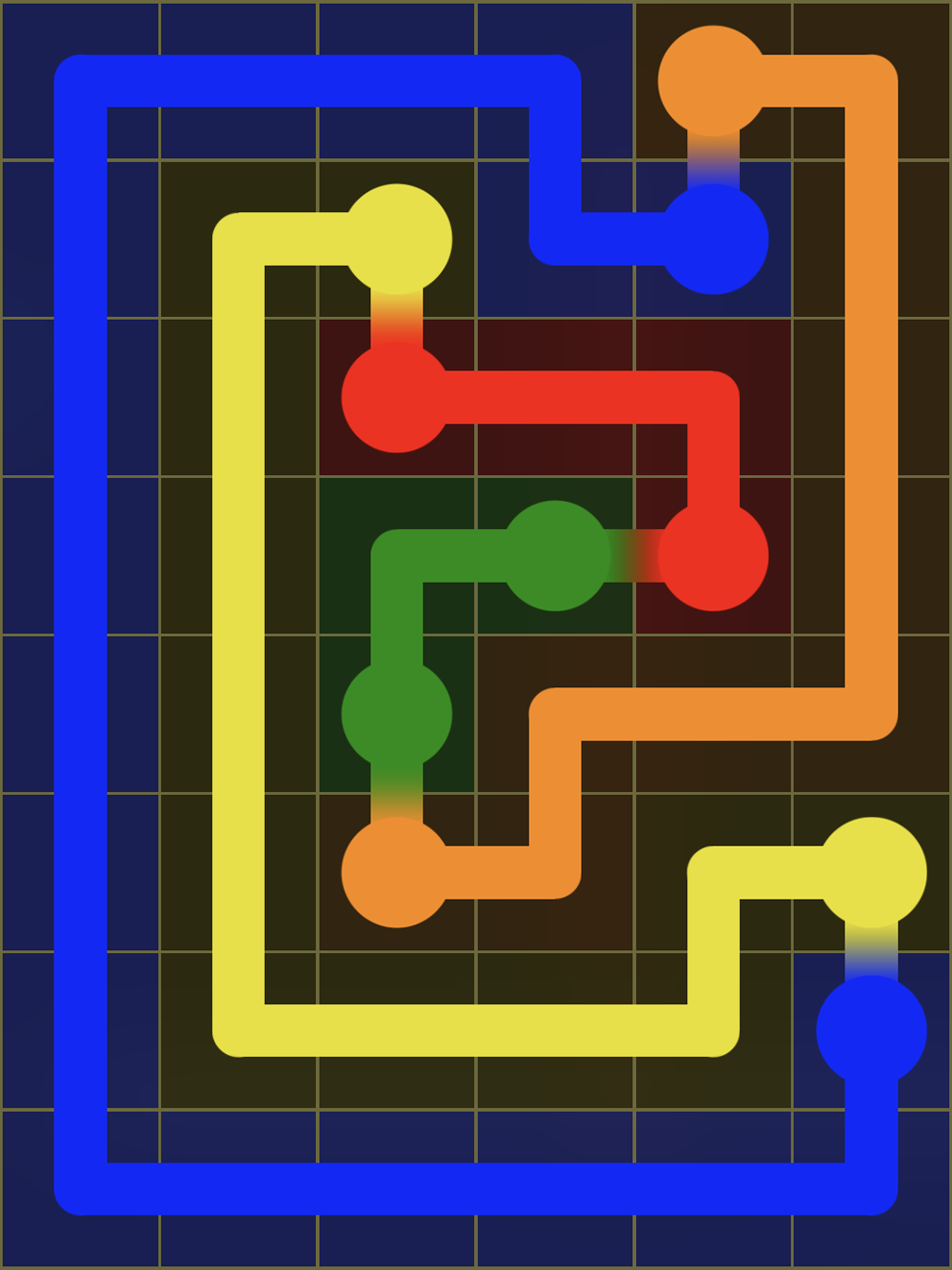 Flow Free 7713 Solution