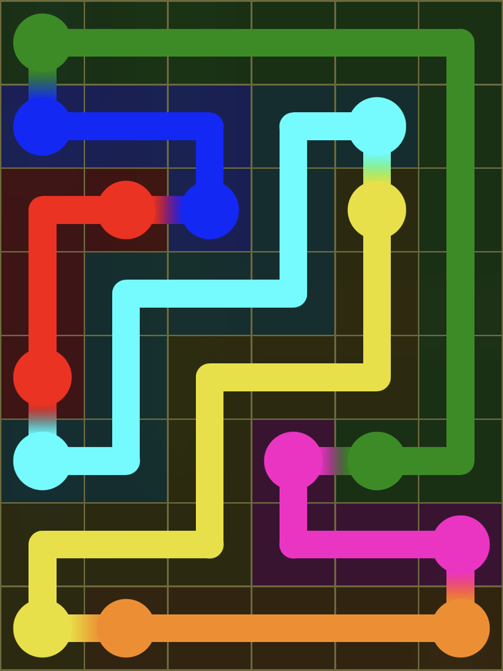 Flow Free 7715 Solution