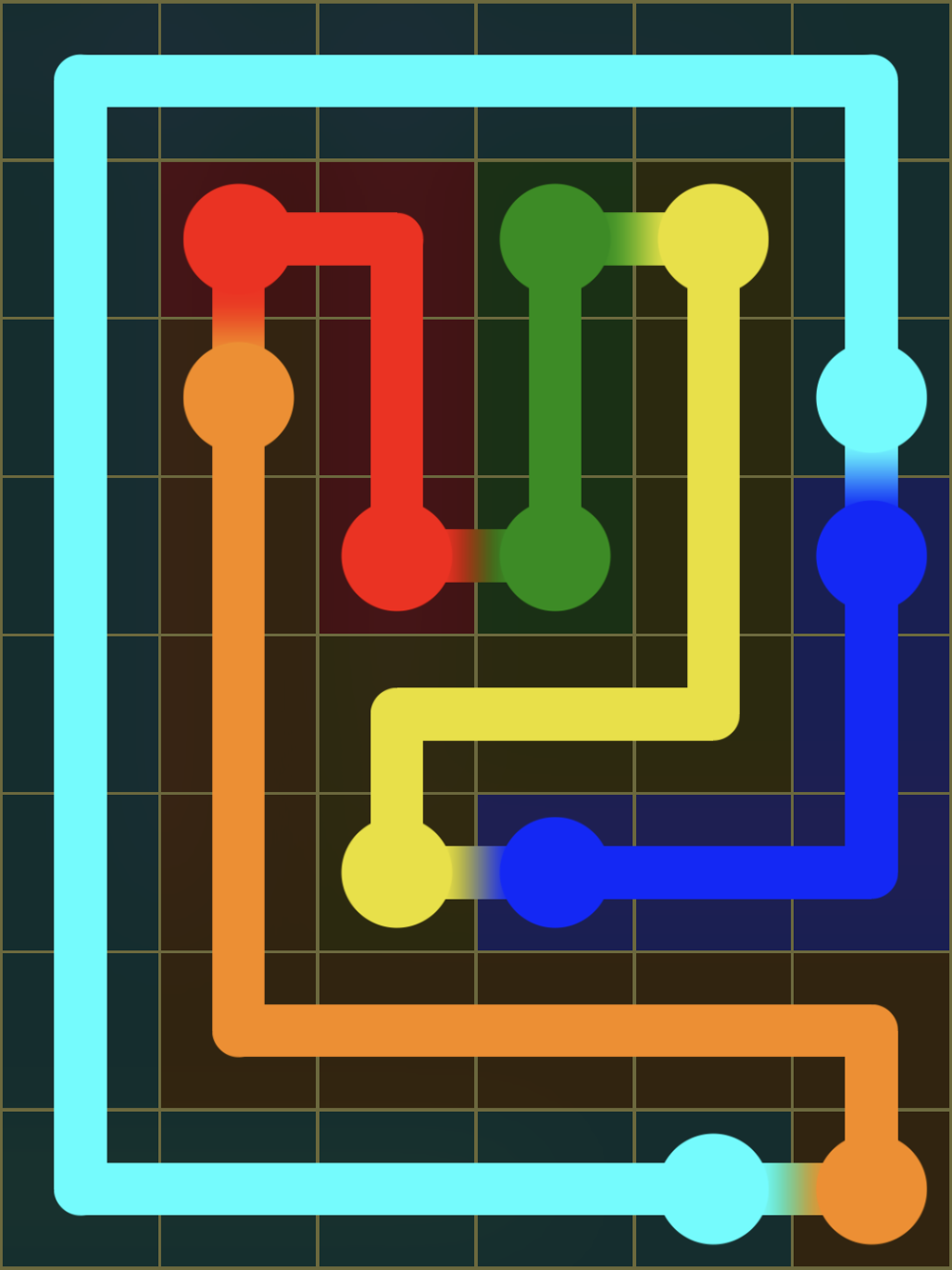 Flow Free 7719 Solution