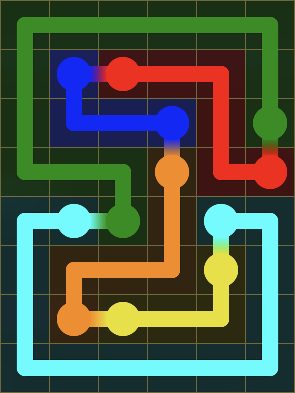 Flow Free 7723 Solution