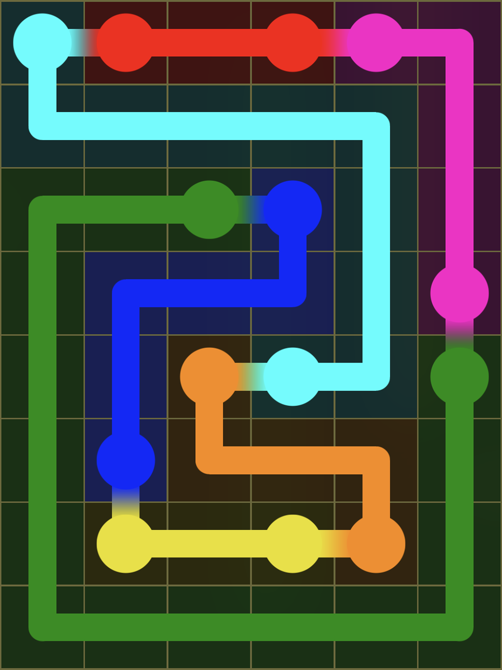 Flow Free 7726 Solution