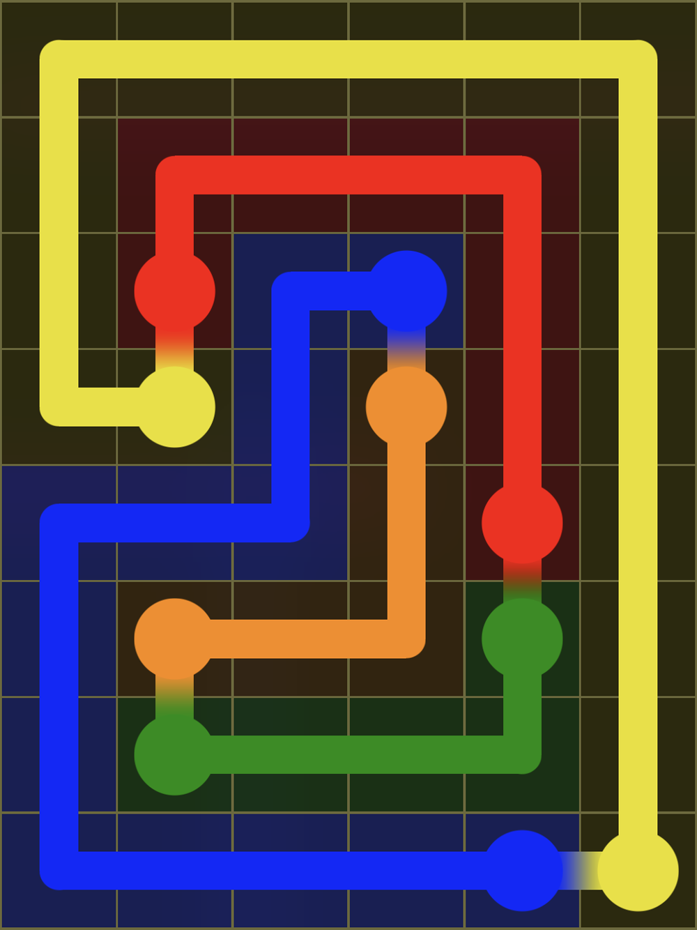 Flow Free 7731 Solution
