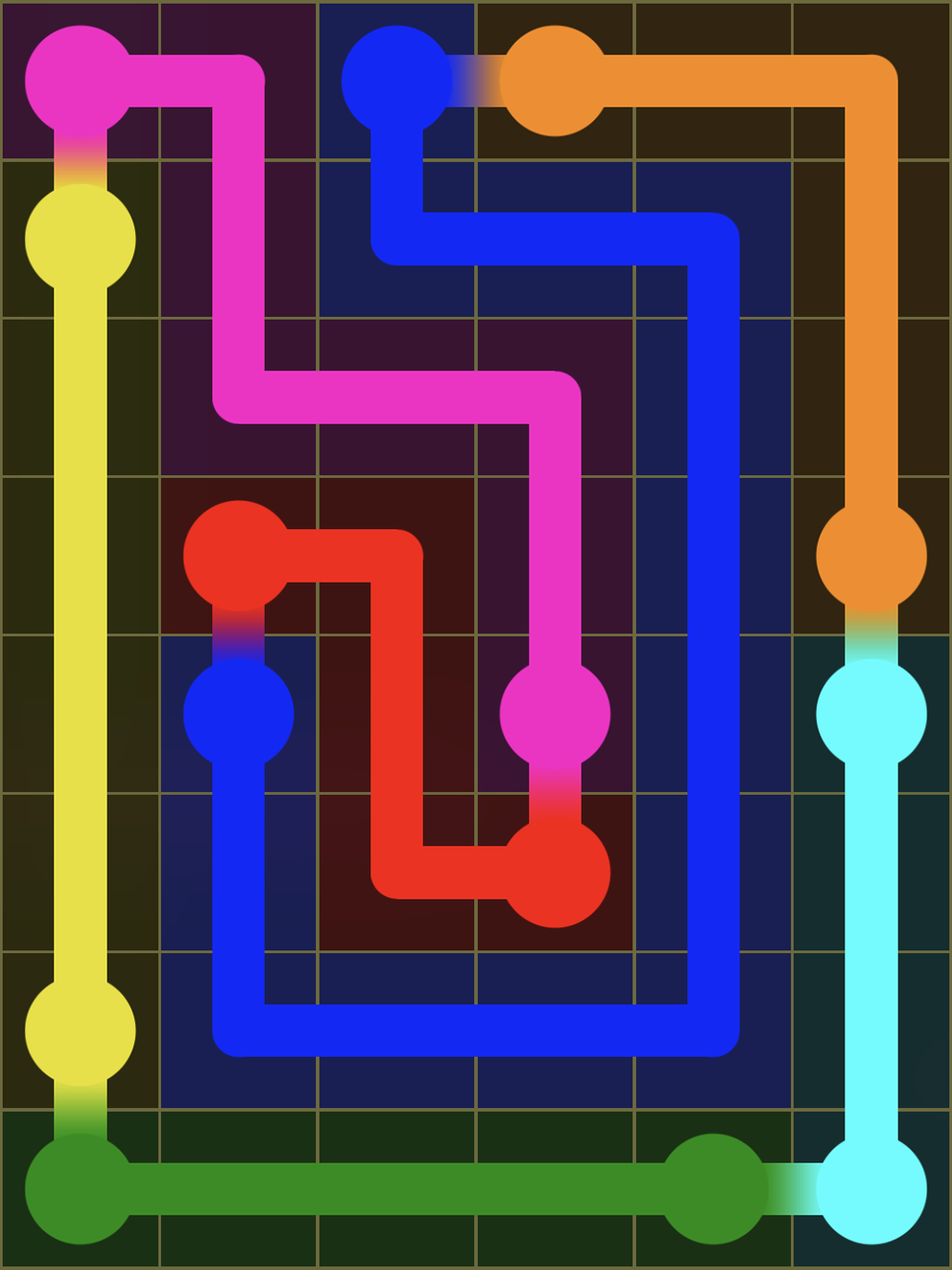 Flow Free 7735 Solution