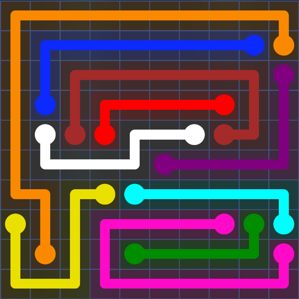 Flow Free 2239 Solution
