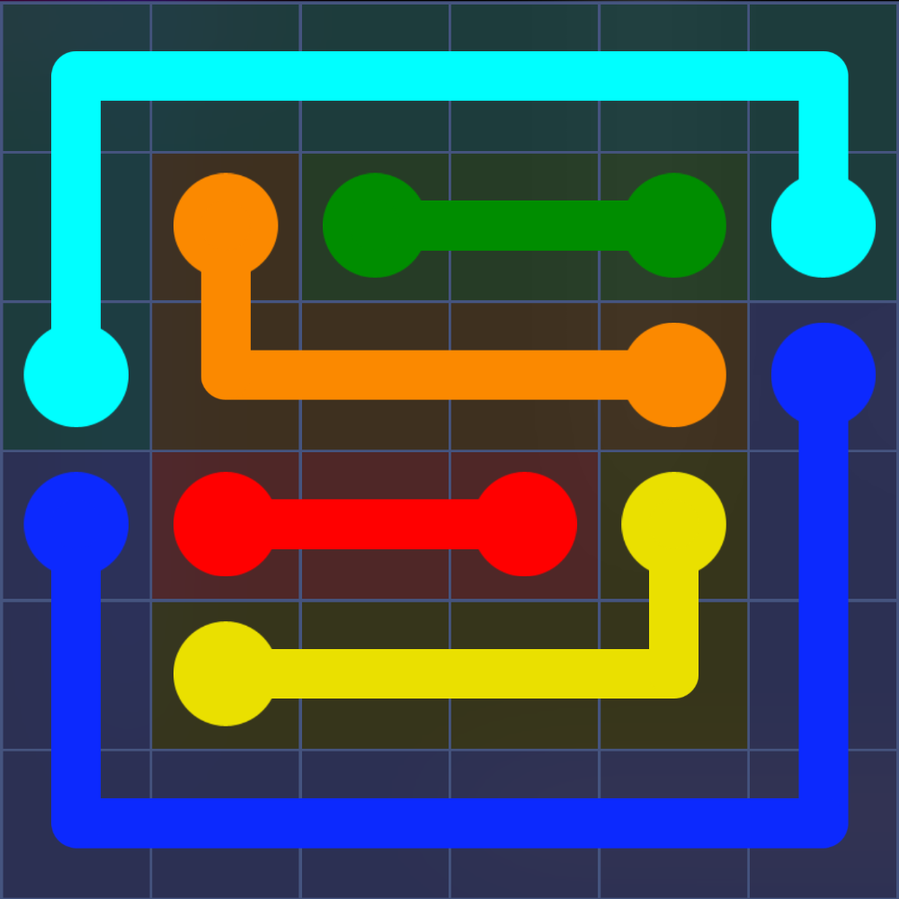Flow Free 2228 Solution