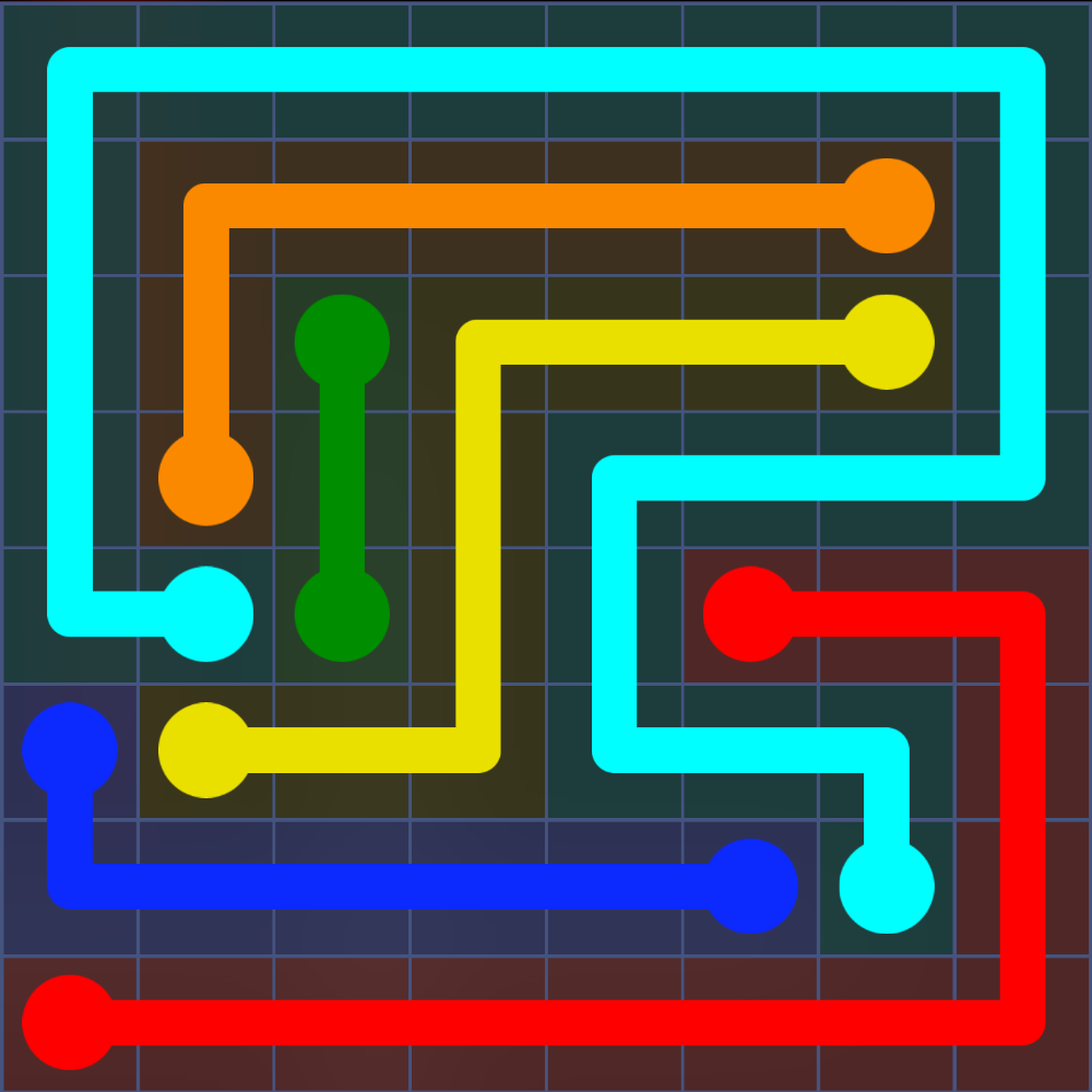 Flow Free 2341 Solution