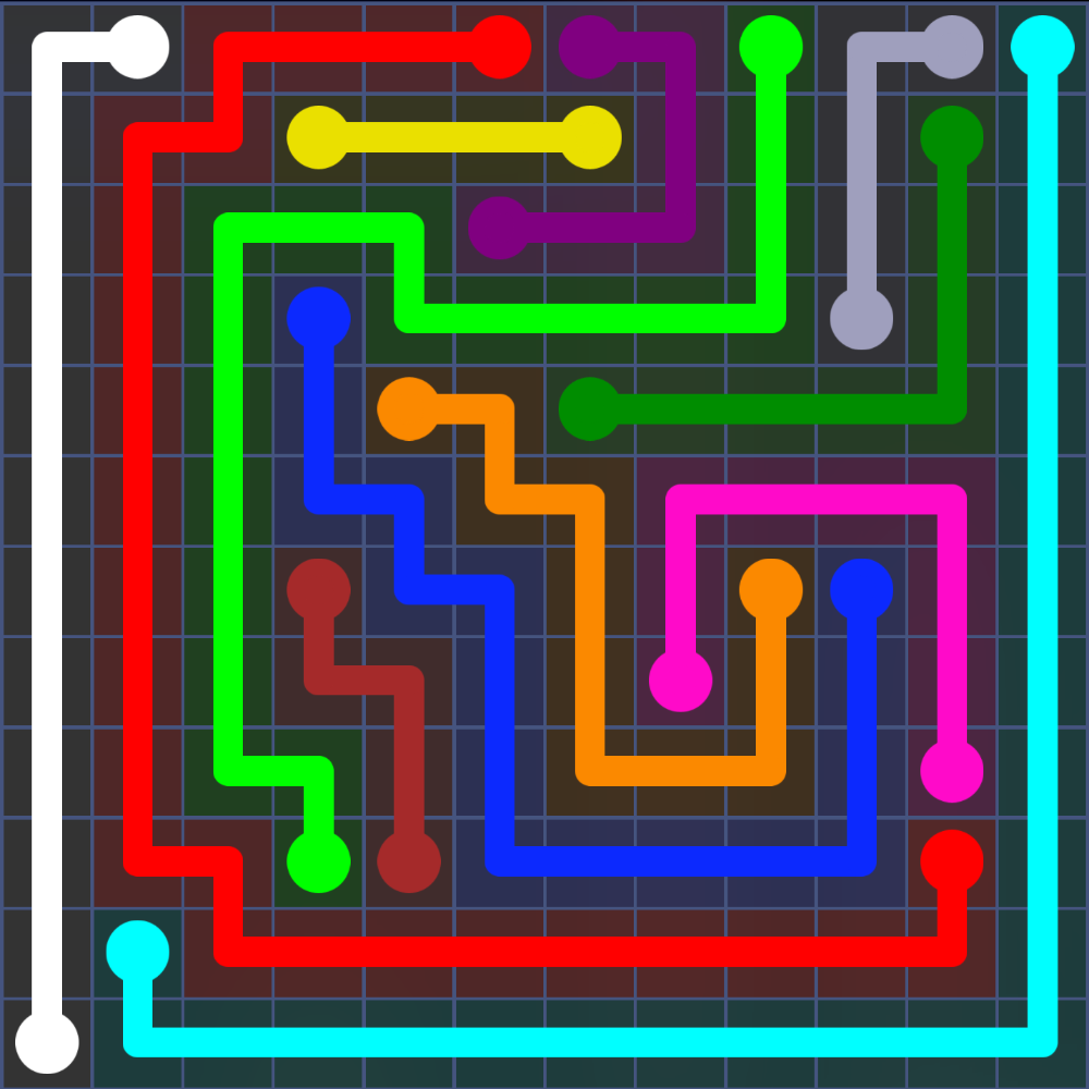 Flow Free 2345 Solution