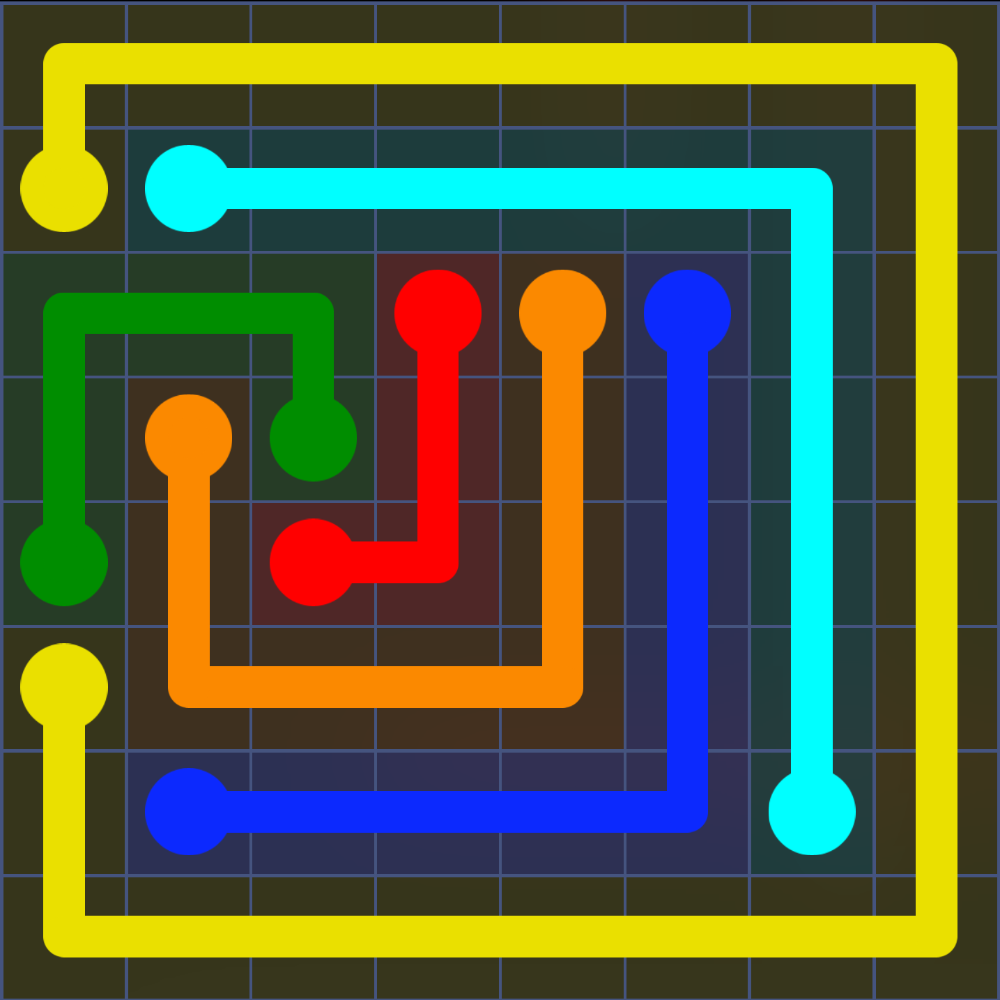 Flow Free 2346 Solution