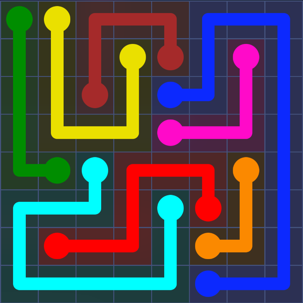Flow Free 2347 Solution