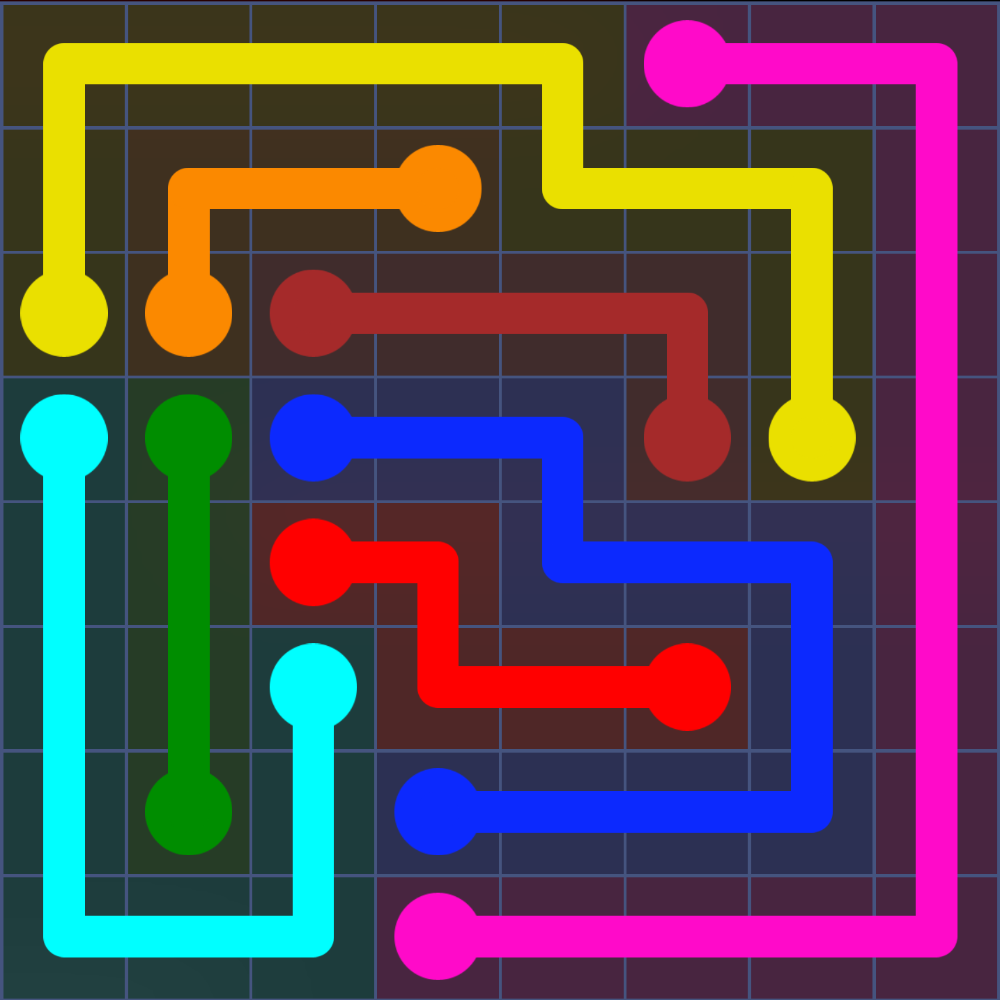 Flow Free 2352 Solution