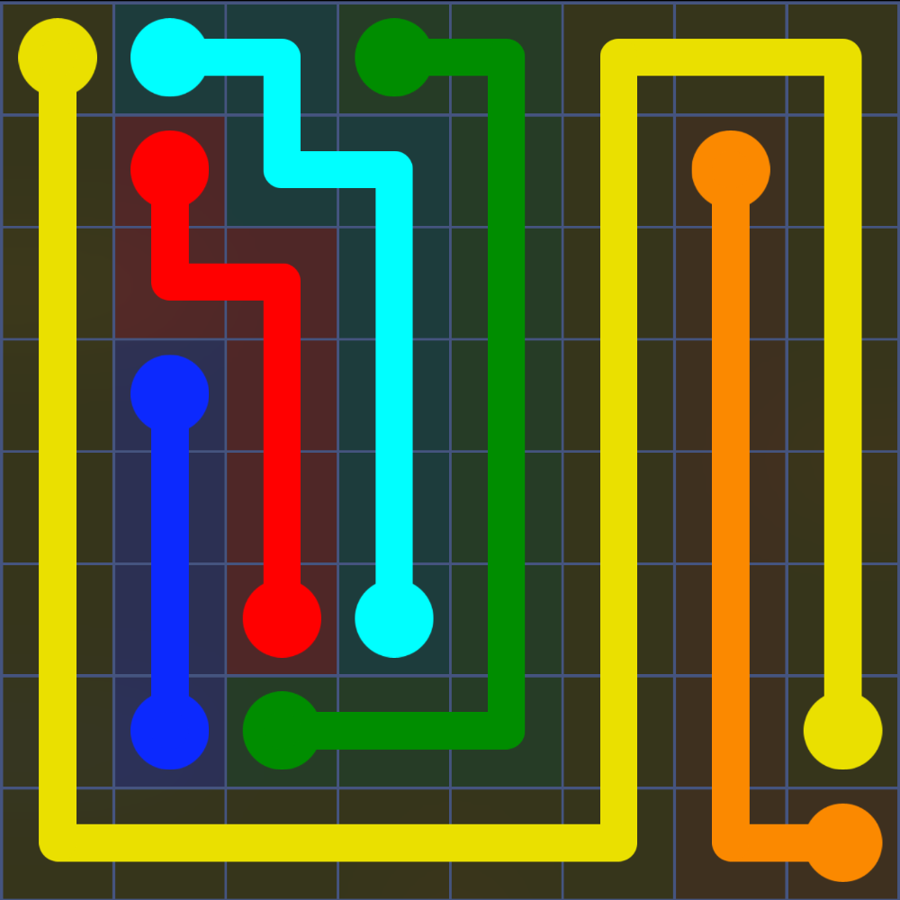 Flow Free 2353 Solution