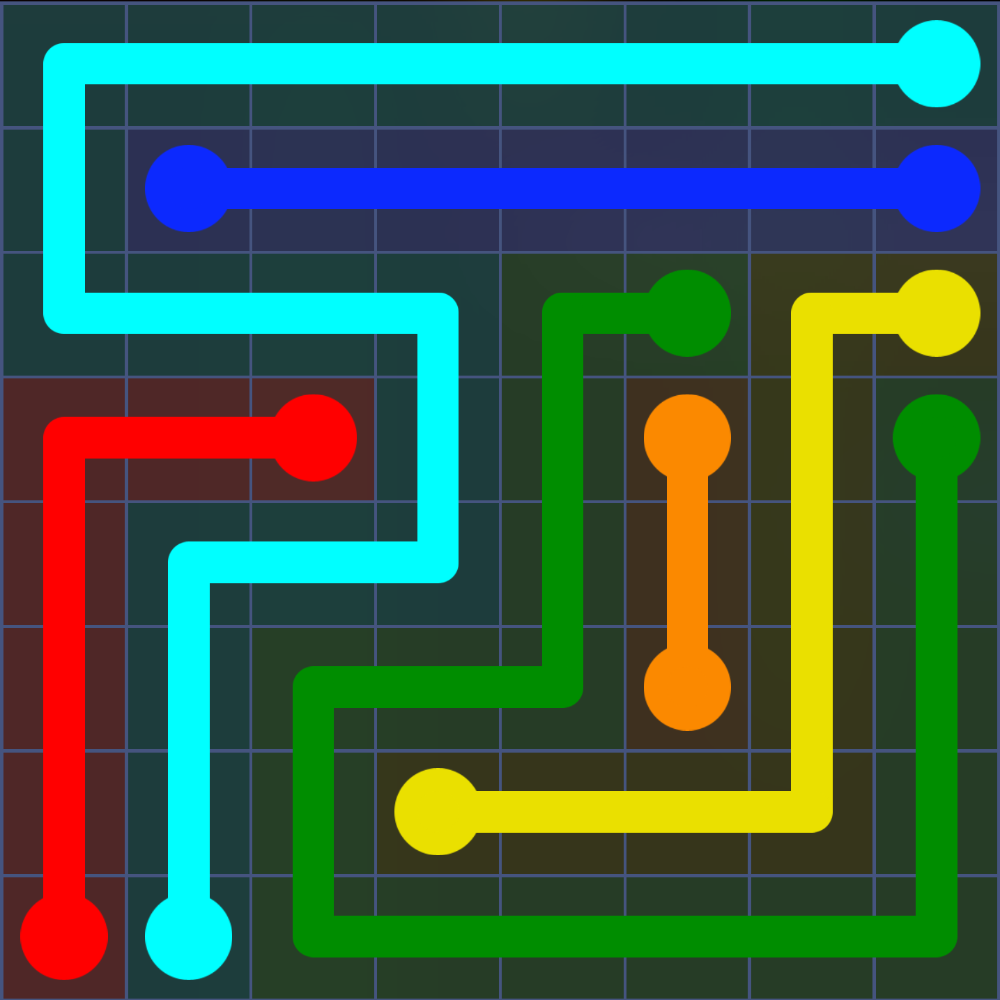Flow Free 2357 Solution