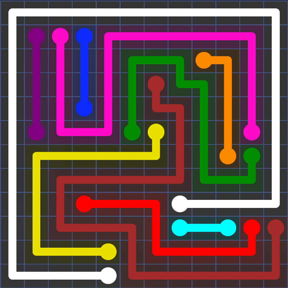 Flow Free 2359 Solution
