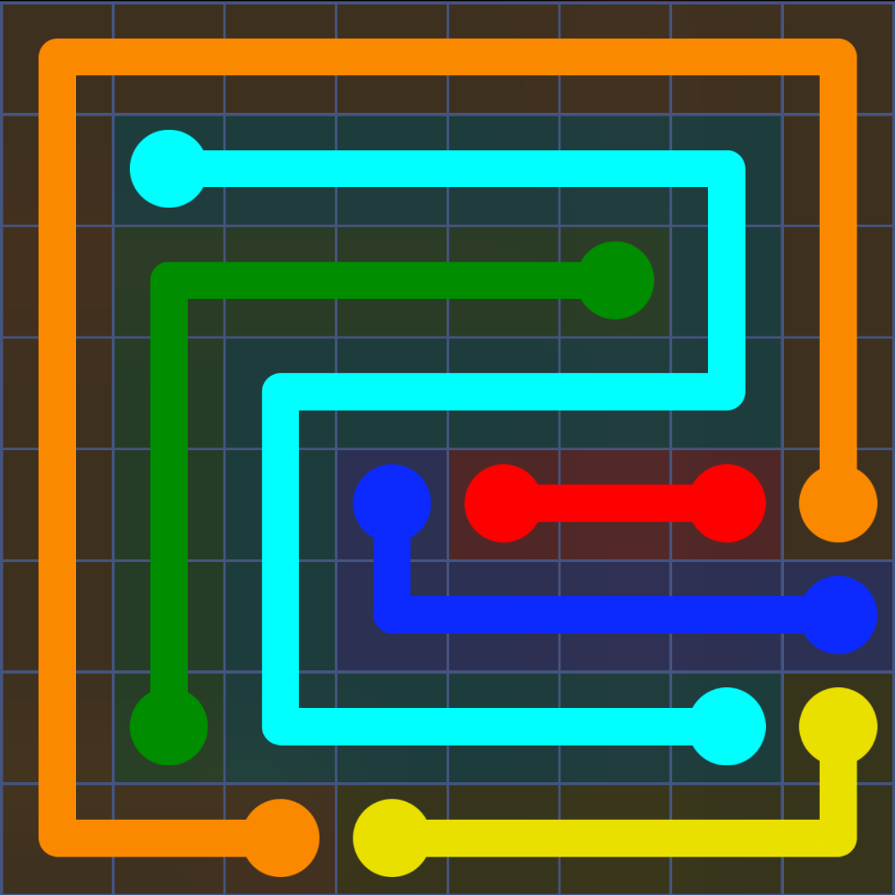 Flow Free 2361 Solution