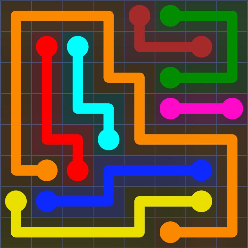 Flow Free 2367 Solution