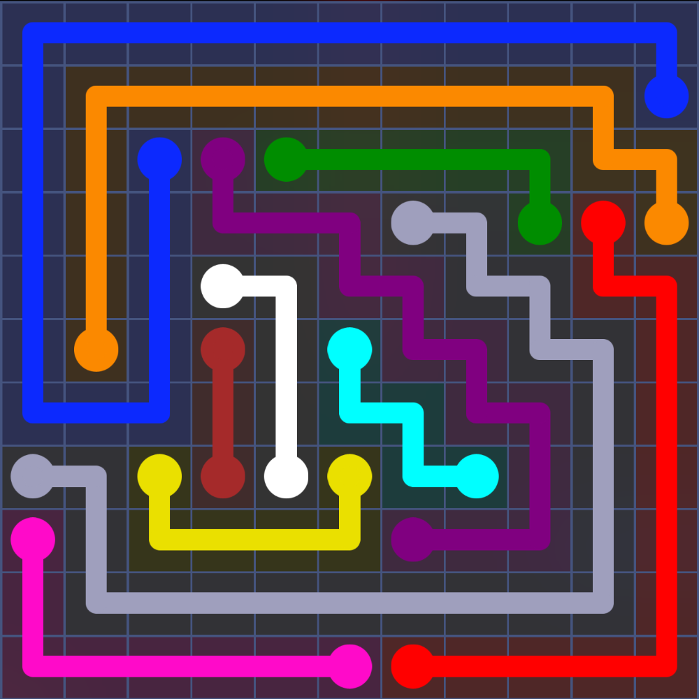 Flow Free 2284 Solution