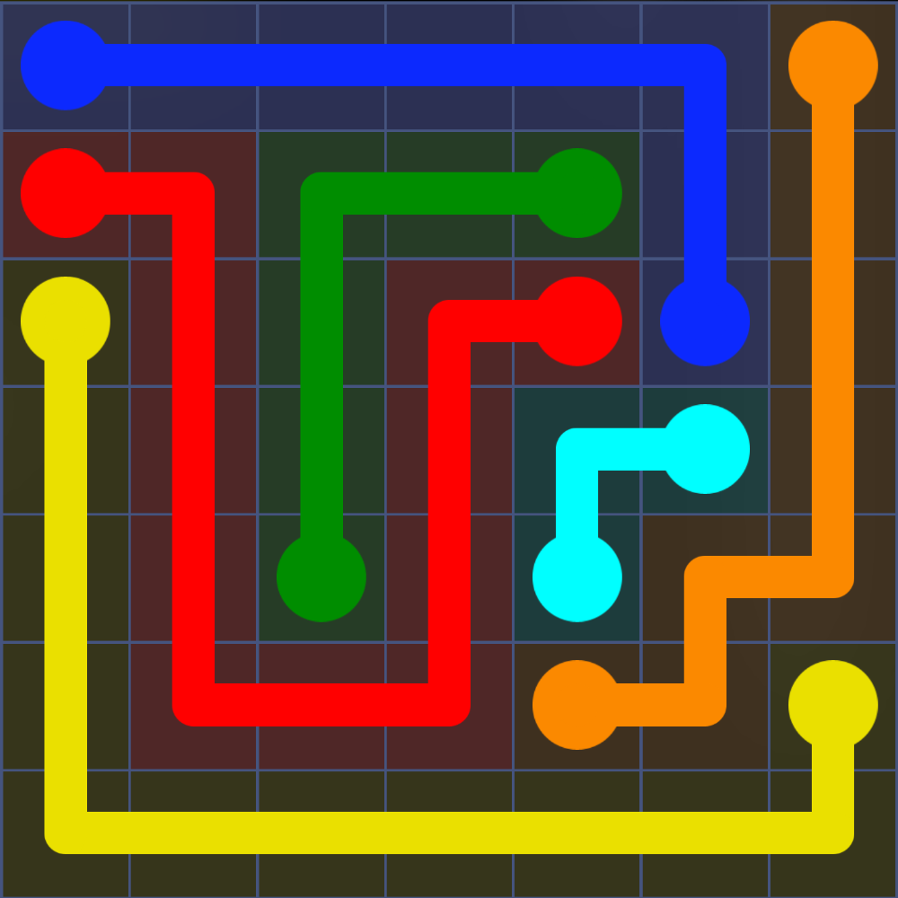 Flow Free 2287 Solution