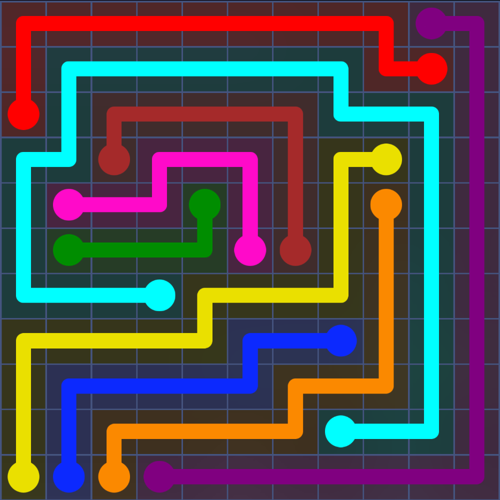 Flow Free 2295 Solution