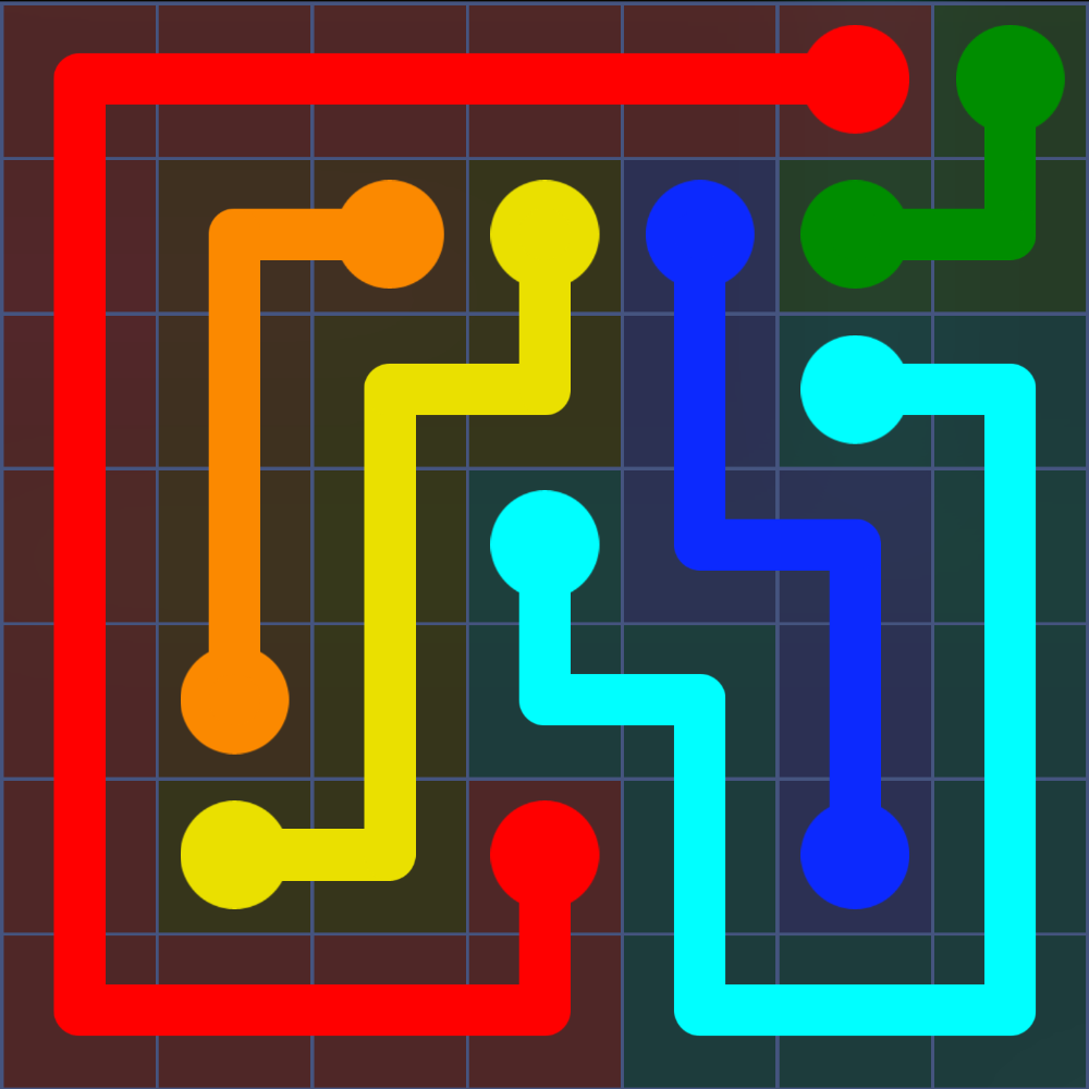 Flow Free 2296 Solution
