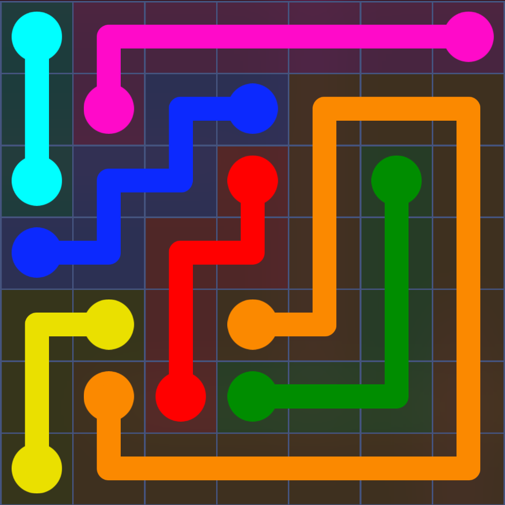 Flow Free 2326 Solution