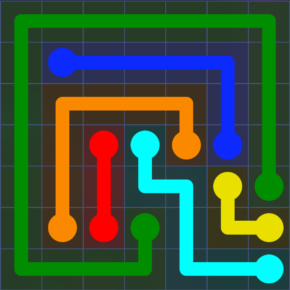 Flow Free 2328 Solution