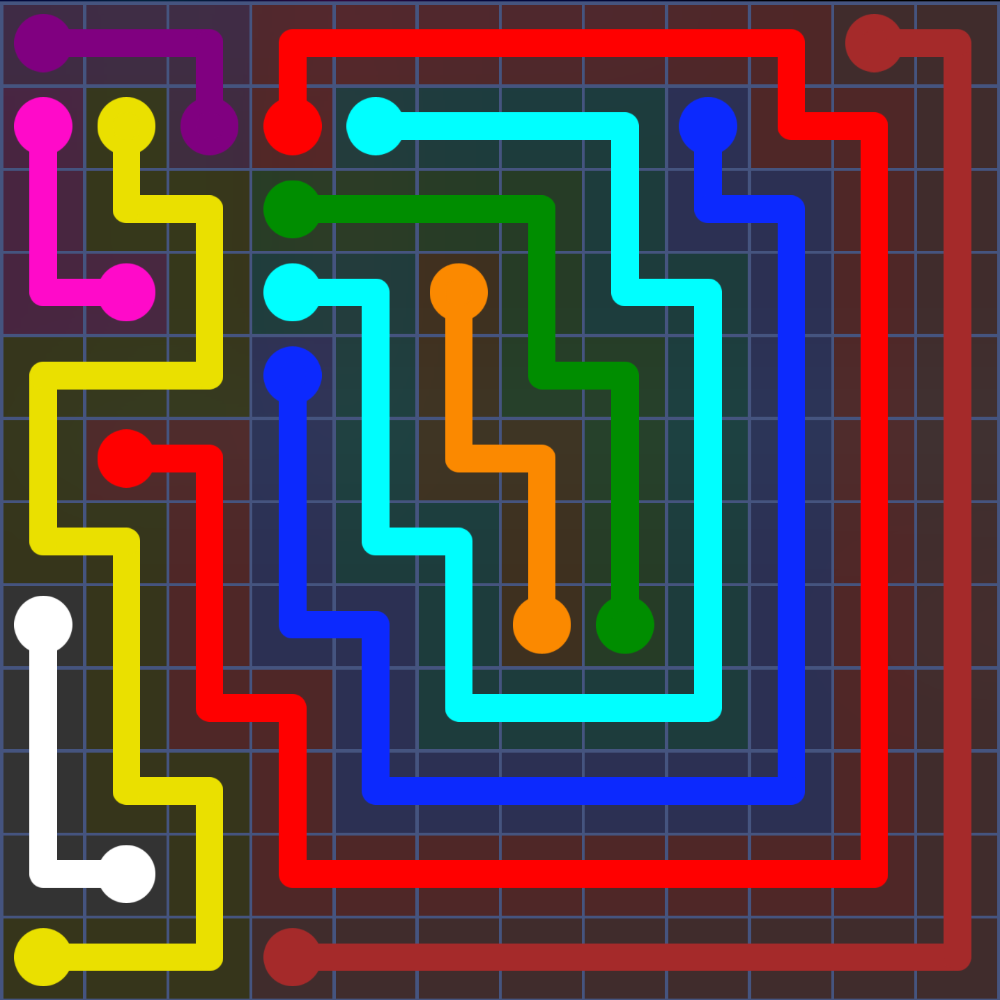 Flow Free 2329 Solution
