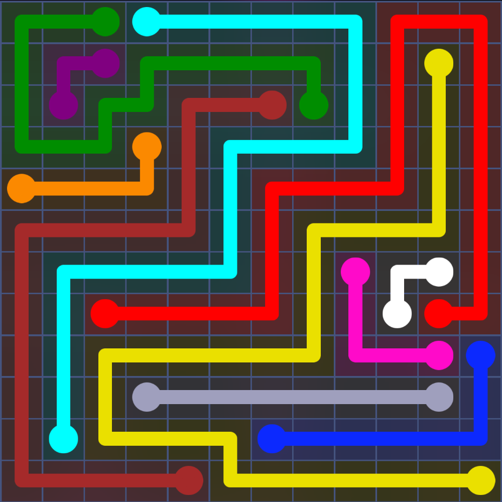 Flow Free 2330 Solution