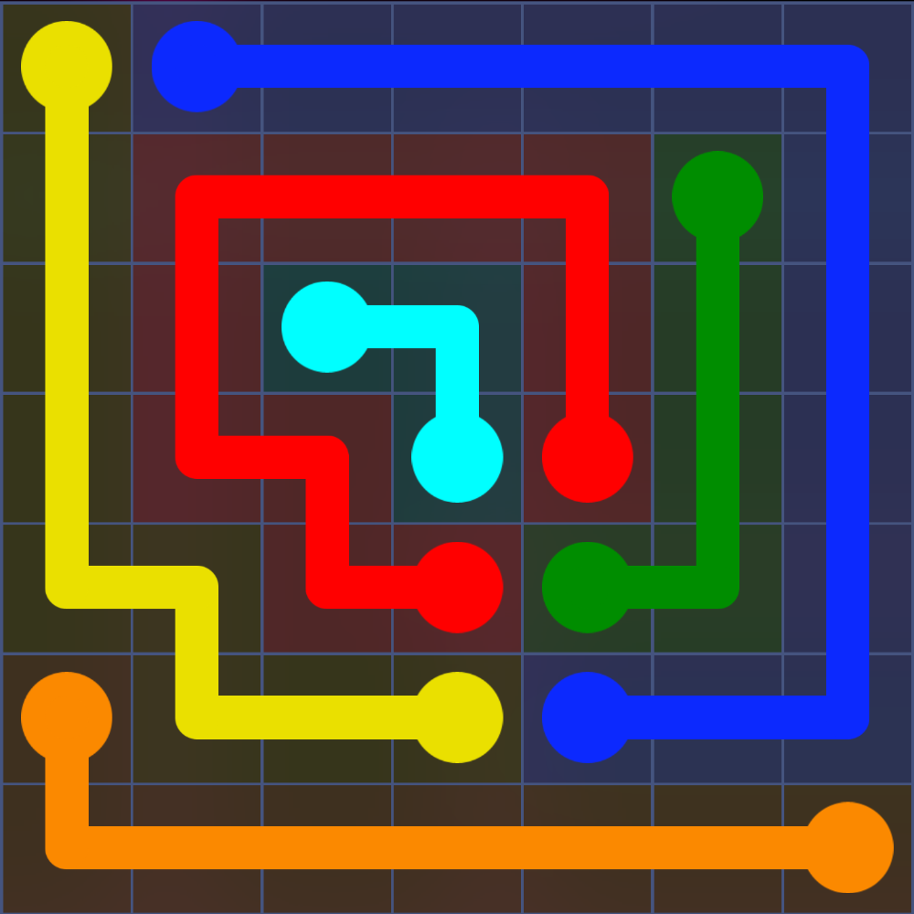 Flow Free 2331 Solution