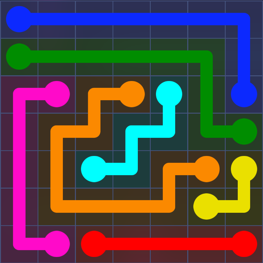 Flow Free 2332 Solution