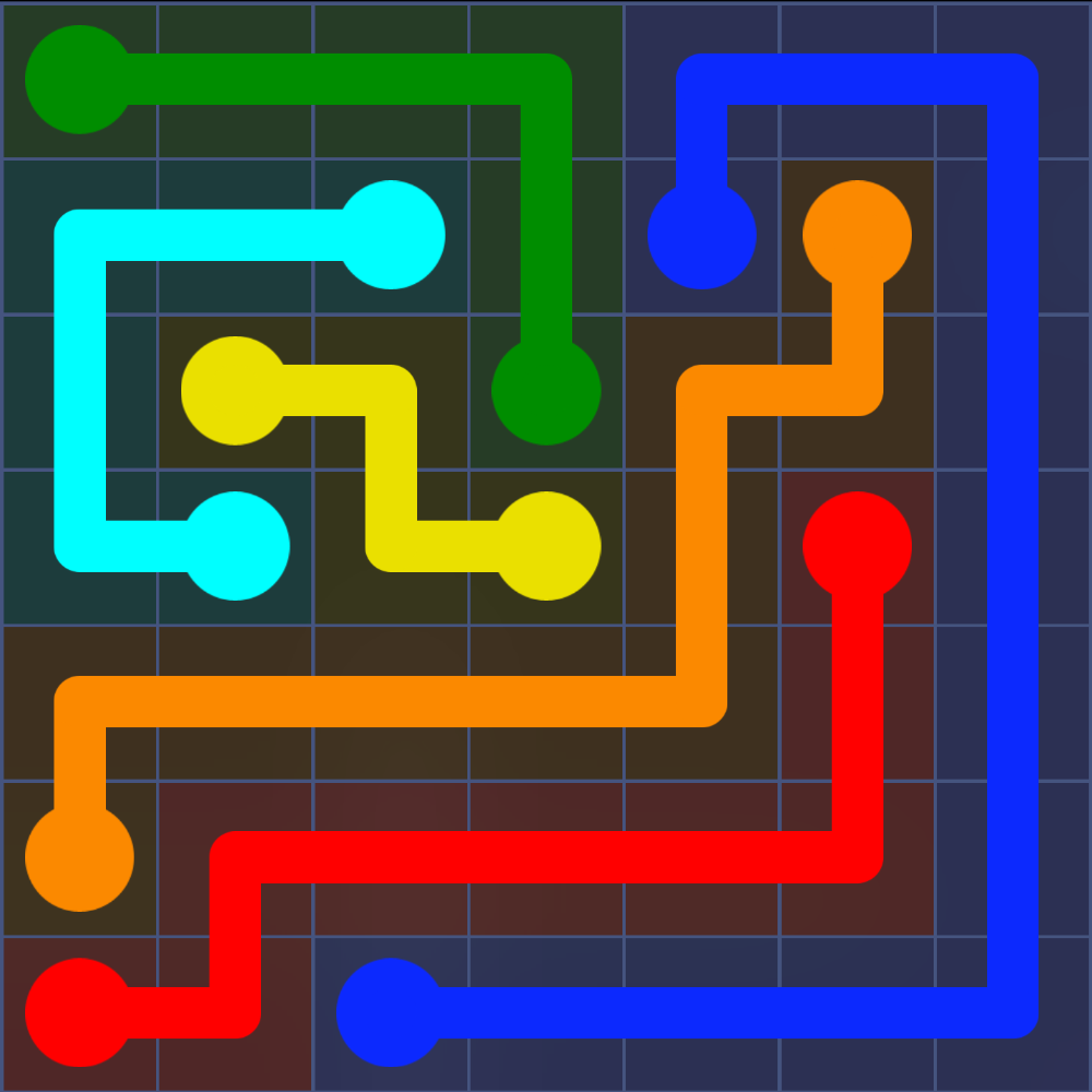 Flow Free 2333 Solution