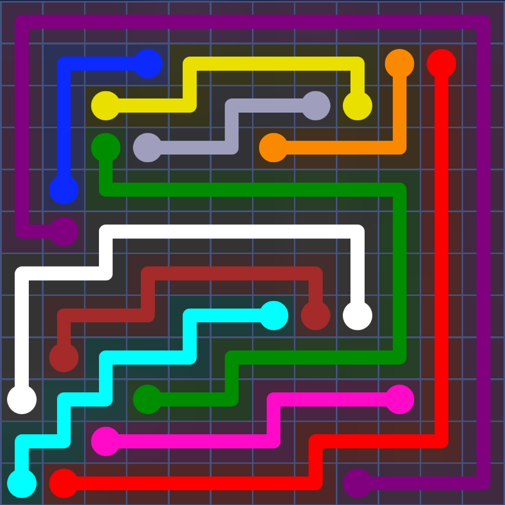 Flow Free 2334 Solution