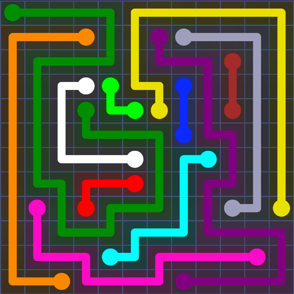 Flow Free 2339 Solution