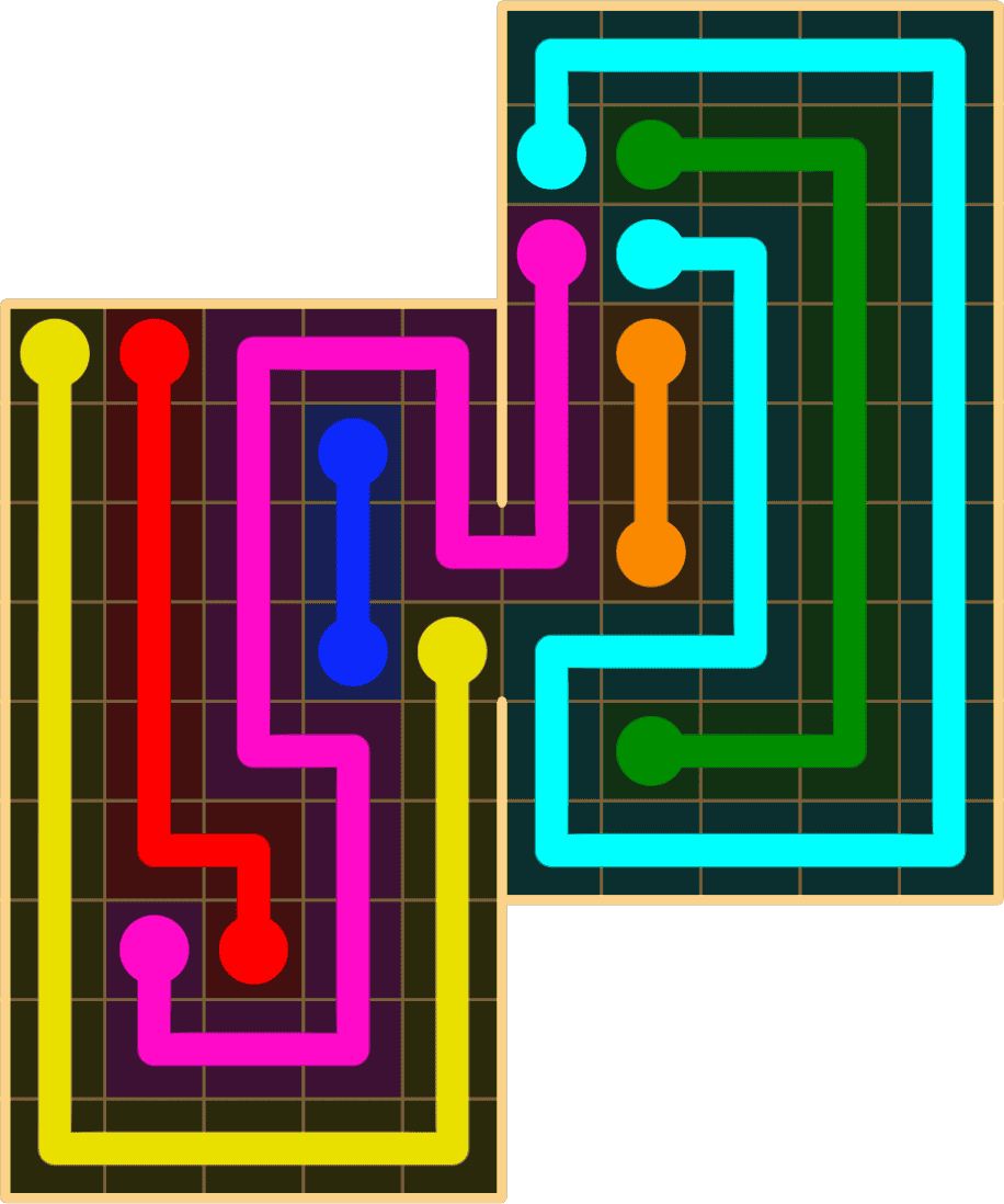 Flow Free 8833 Solution