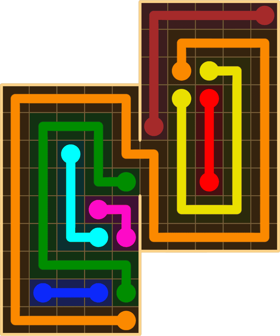 Flow Free 8839 Solution