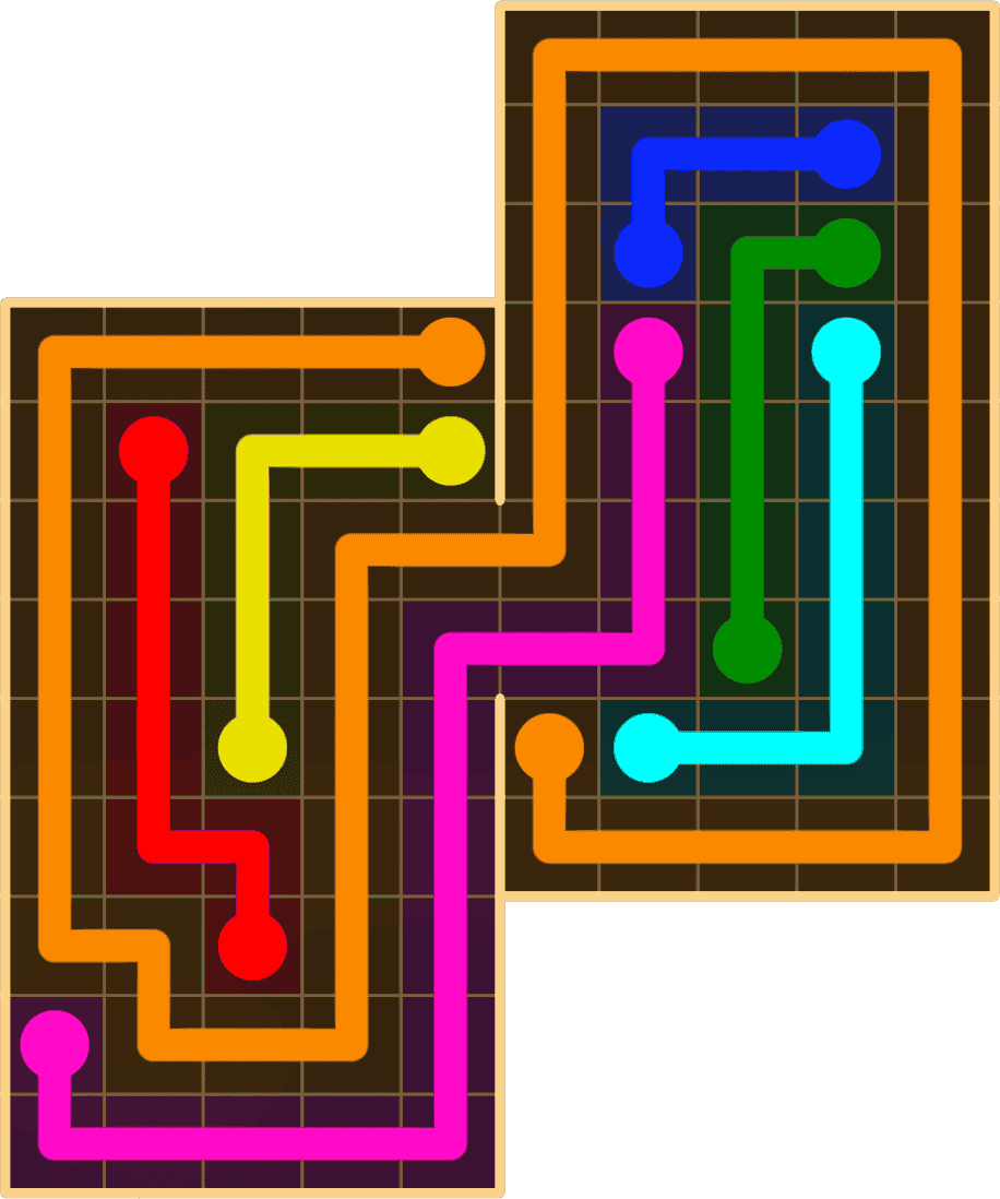 Flow Free 8842 Solution