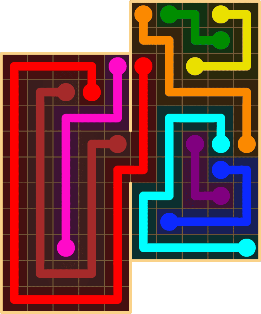 Flow Free 8851 Solution