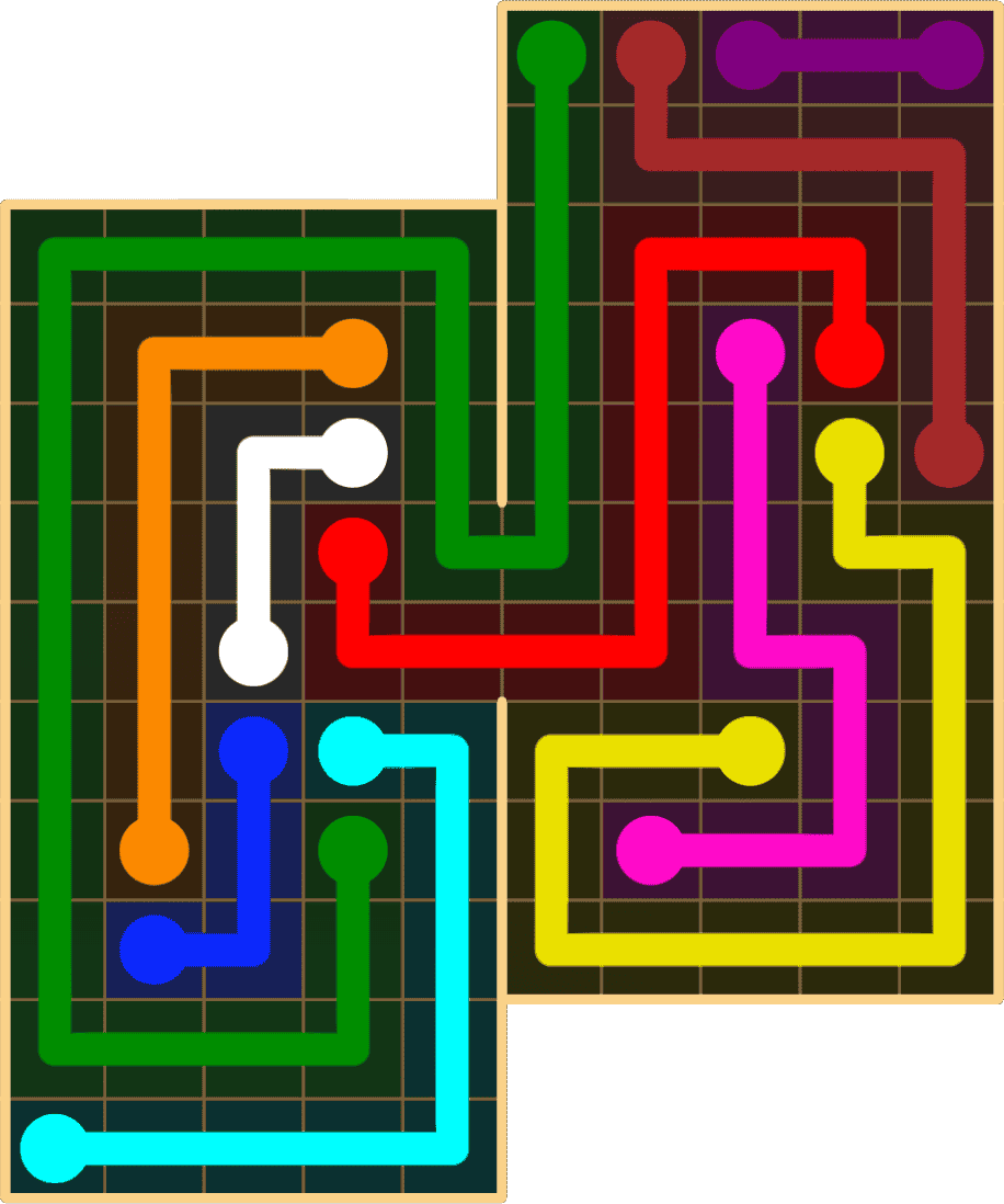 Flow Free 8860 Solution