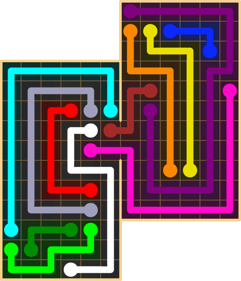 Flow Free 8899 Solution