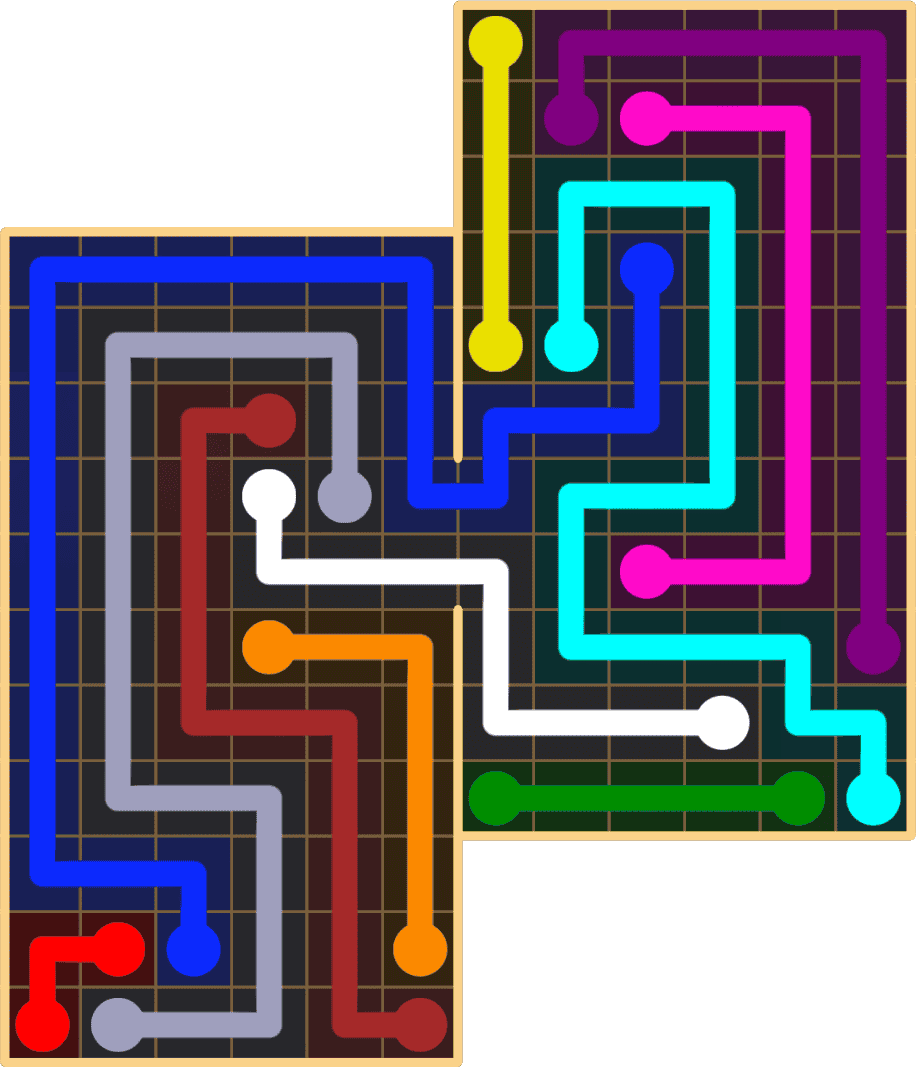 Flow Free 8901 Solution