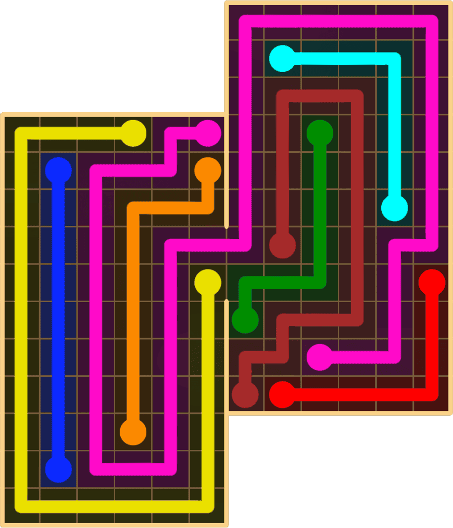 Flow Free 8902 Solution