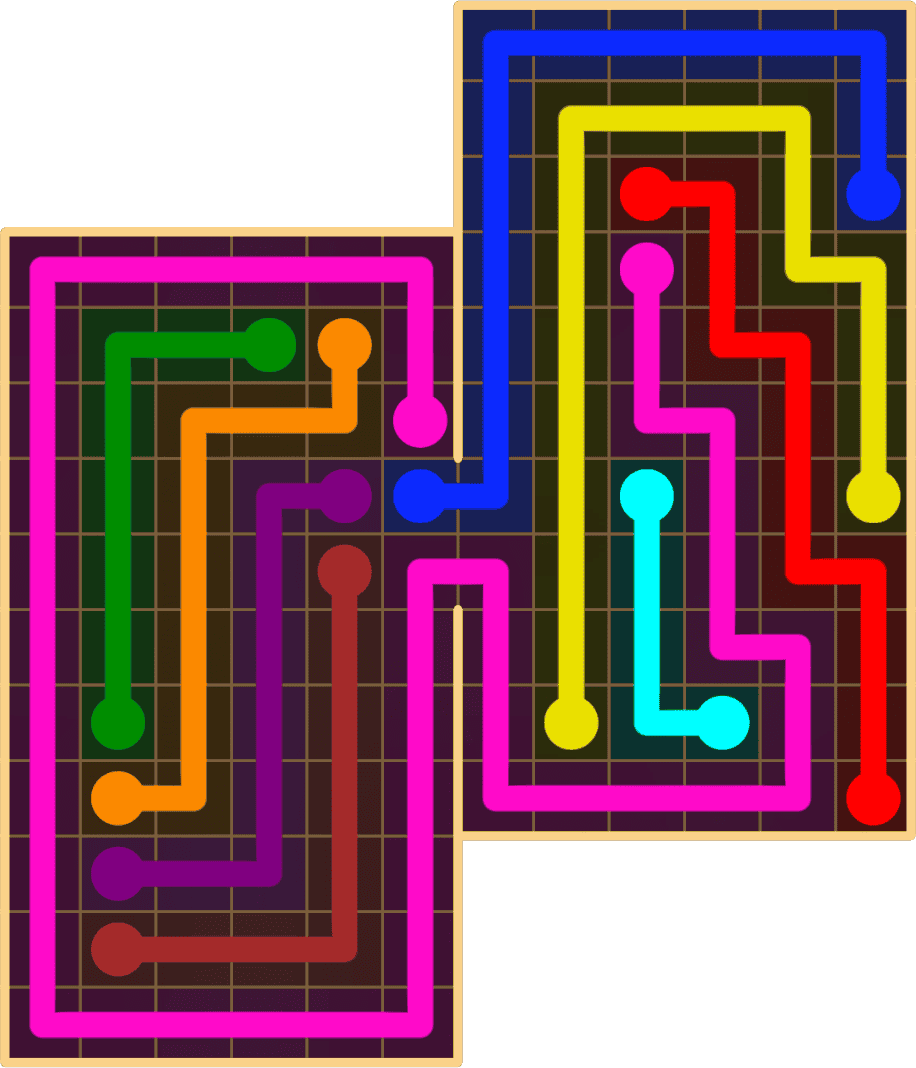 Flow Free 8881 Solution