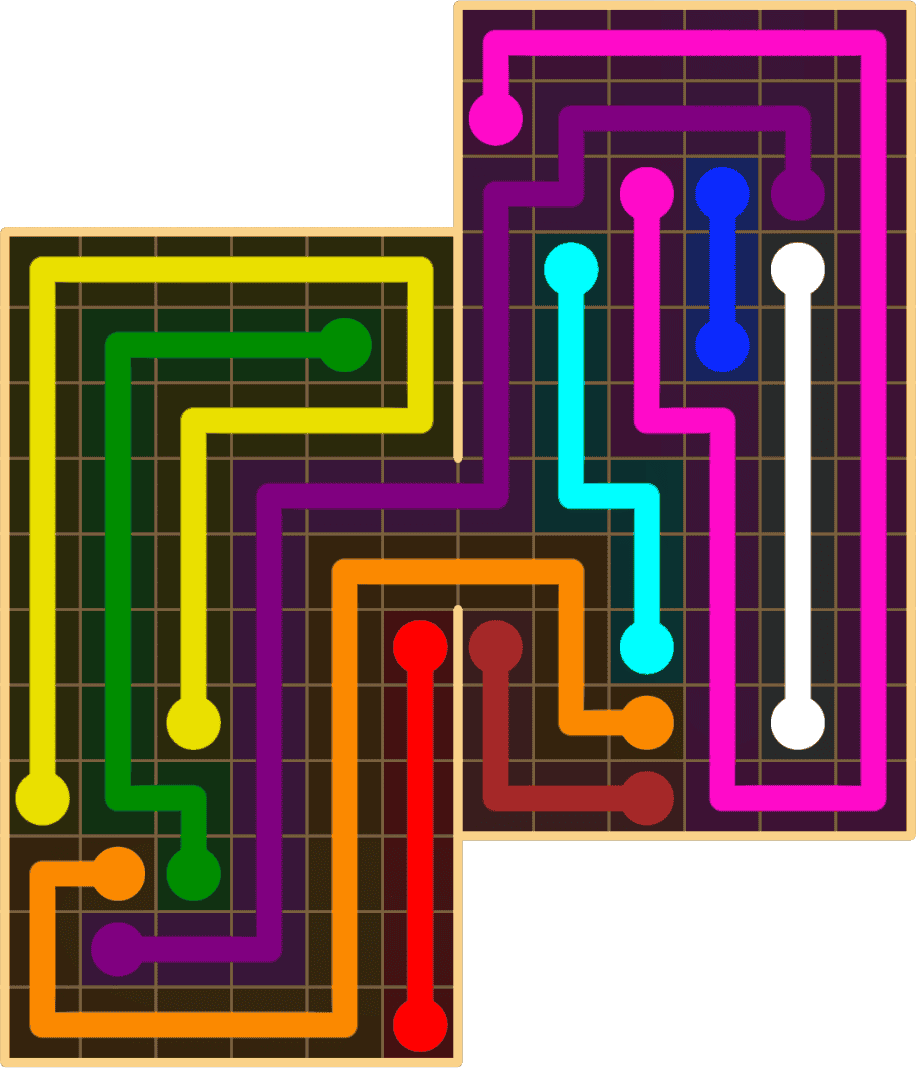 Flow Free 8888 Solution