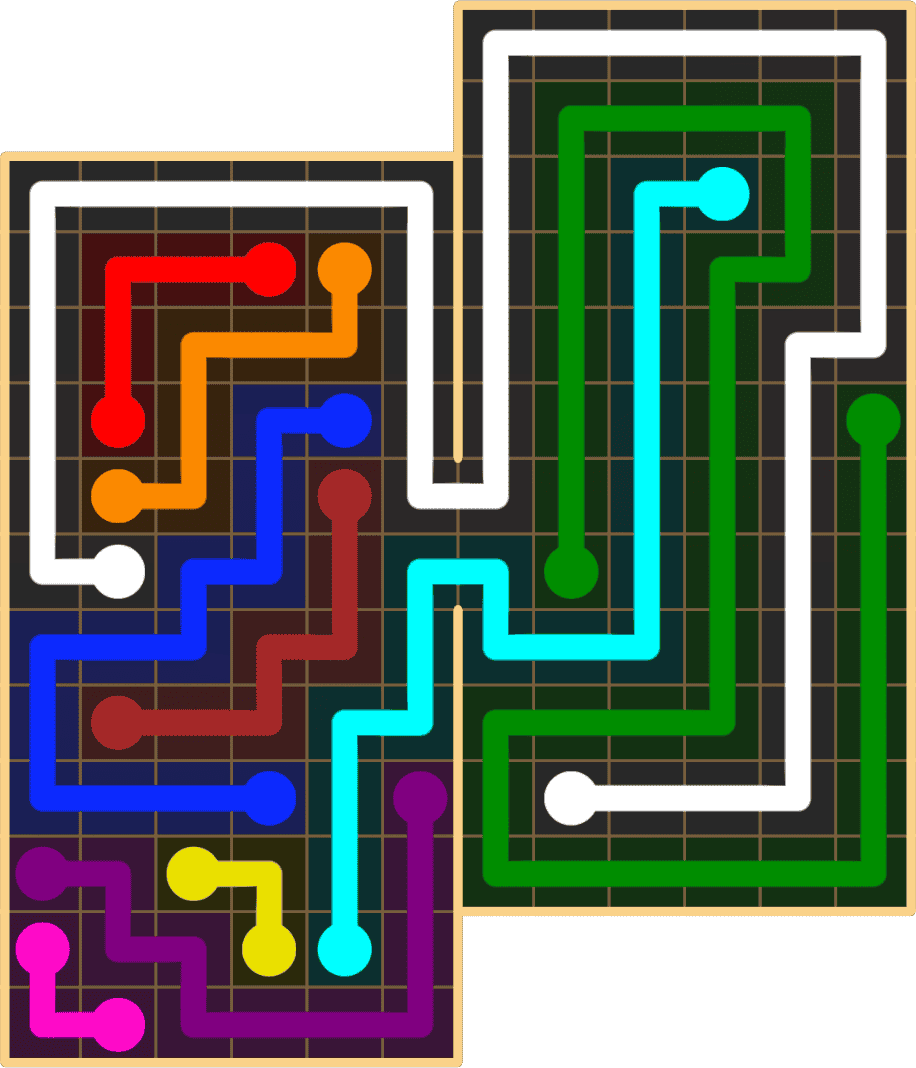 Flow Free 8917 Solution