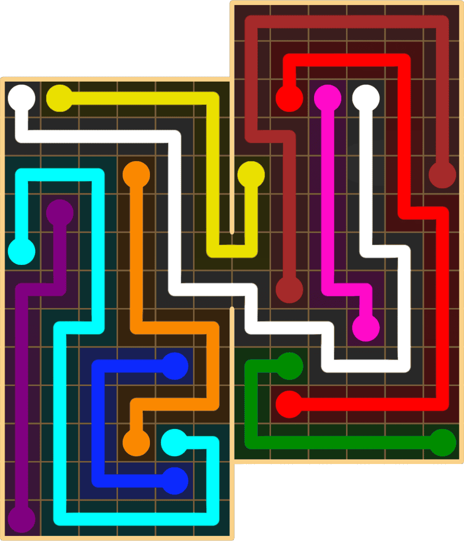 Flow Free 8922 Solution