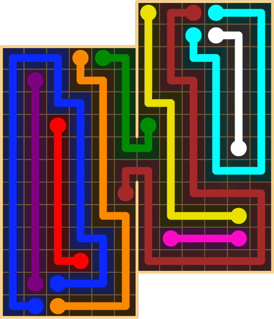 Flow Free 8923 Solution