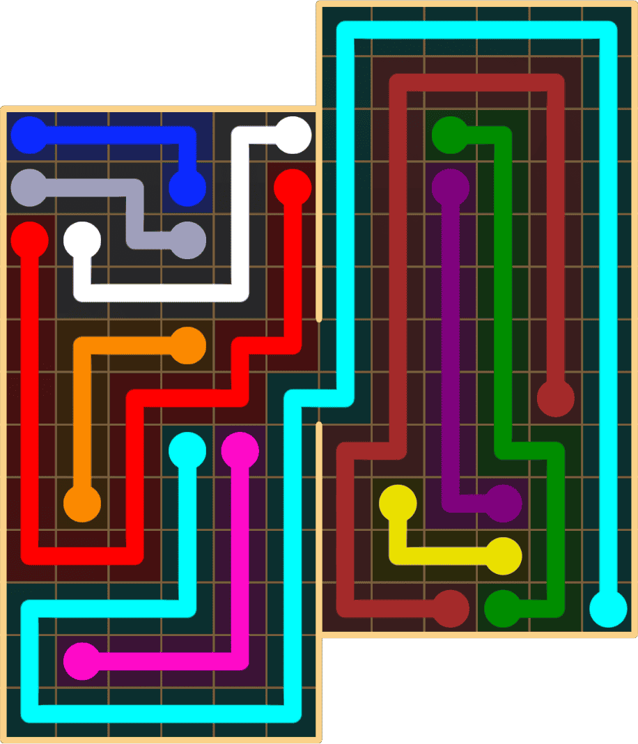 Flow Free 8931 Solution