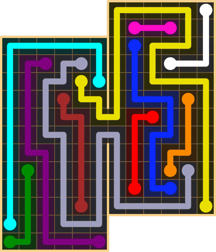 Flow Free 8935 Solution